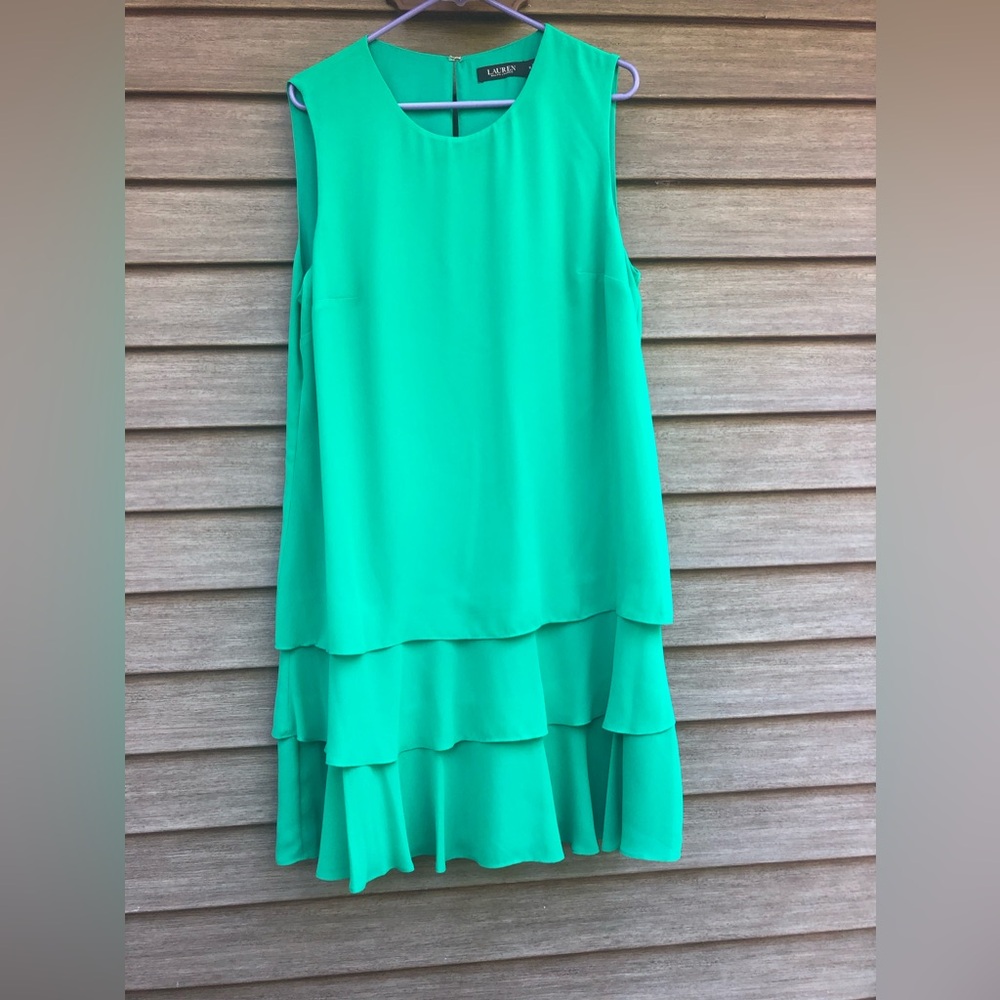 COPY - Ralph Lauren Women’s 16 dress, luxuriously cool a nod to fun 1920’s flap…
